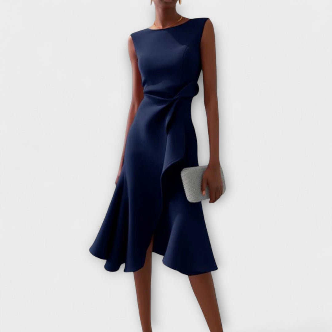 Miss | Jurk Dames Midi Elegant - Polyester - Miss Madera MIS-5D4A22