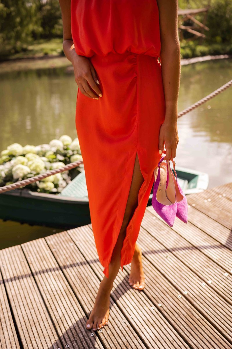 Miss | Jurk Dames Midi Elegant - Polyester - Miss Madera MIS-21ACB2