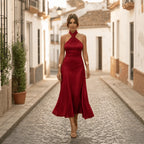 Miss | Jurk Dames Midi Elegant - Polyester - Miss Madera MIS-F4FA94