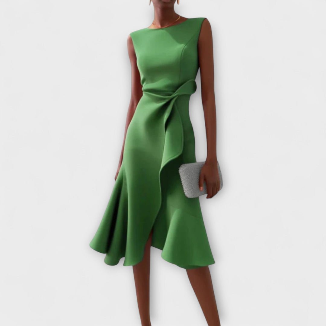 Miss | Jurk Dames Midi Elegant - Polyester - Miss Madera MIS-502002