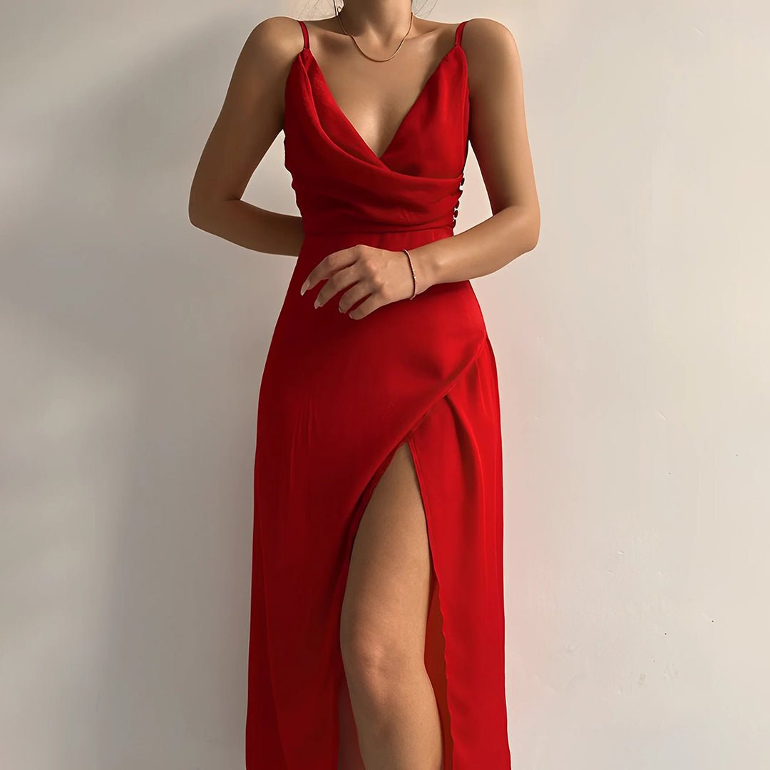 Miss | Jurk Dames Midi Modern - Viscose - Miss Madera MIS-B1D27C