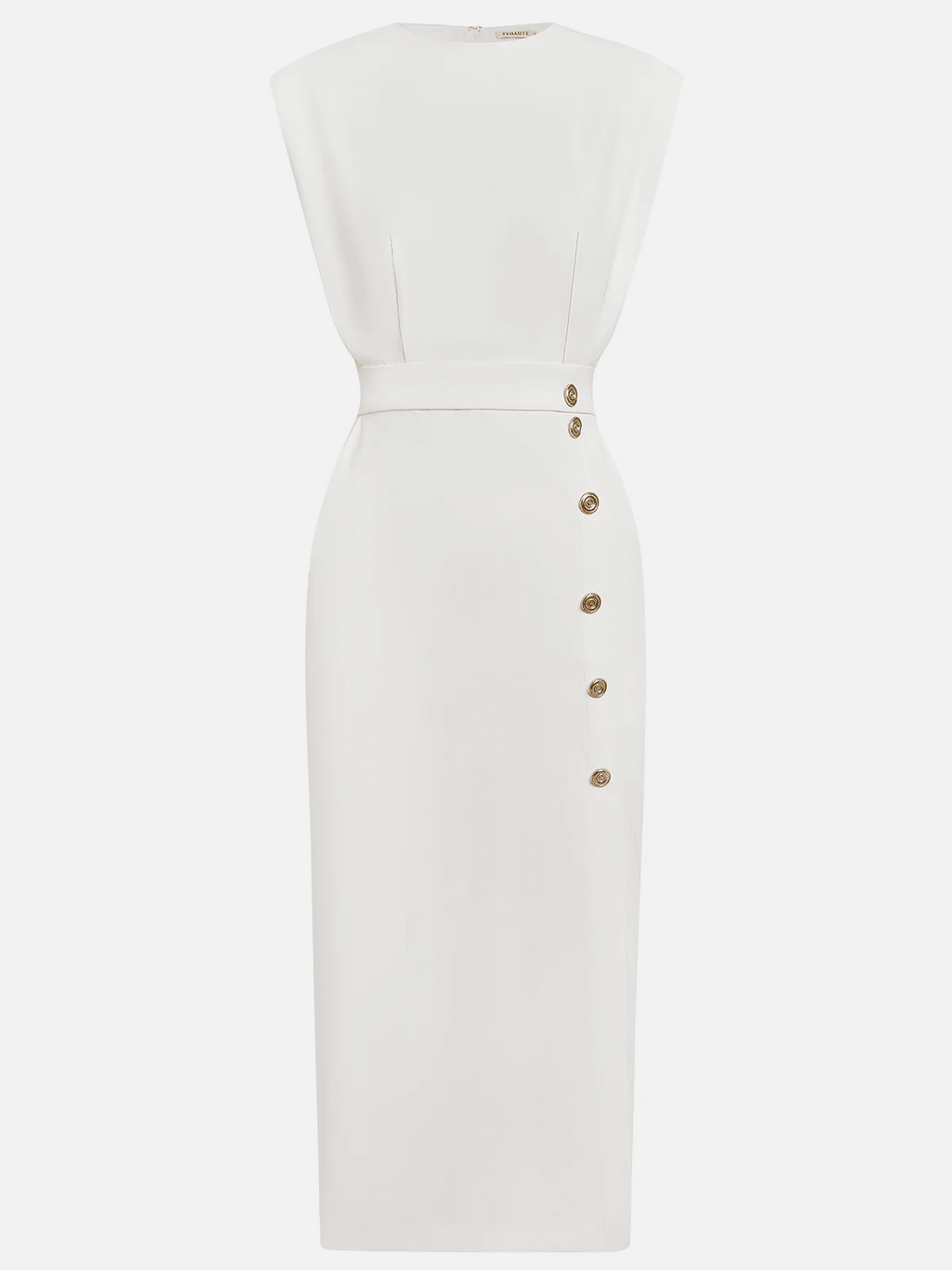 Miss | Jurk Dames Midi Relaxed - Polyester - Miss Madera MIS-984C8A