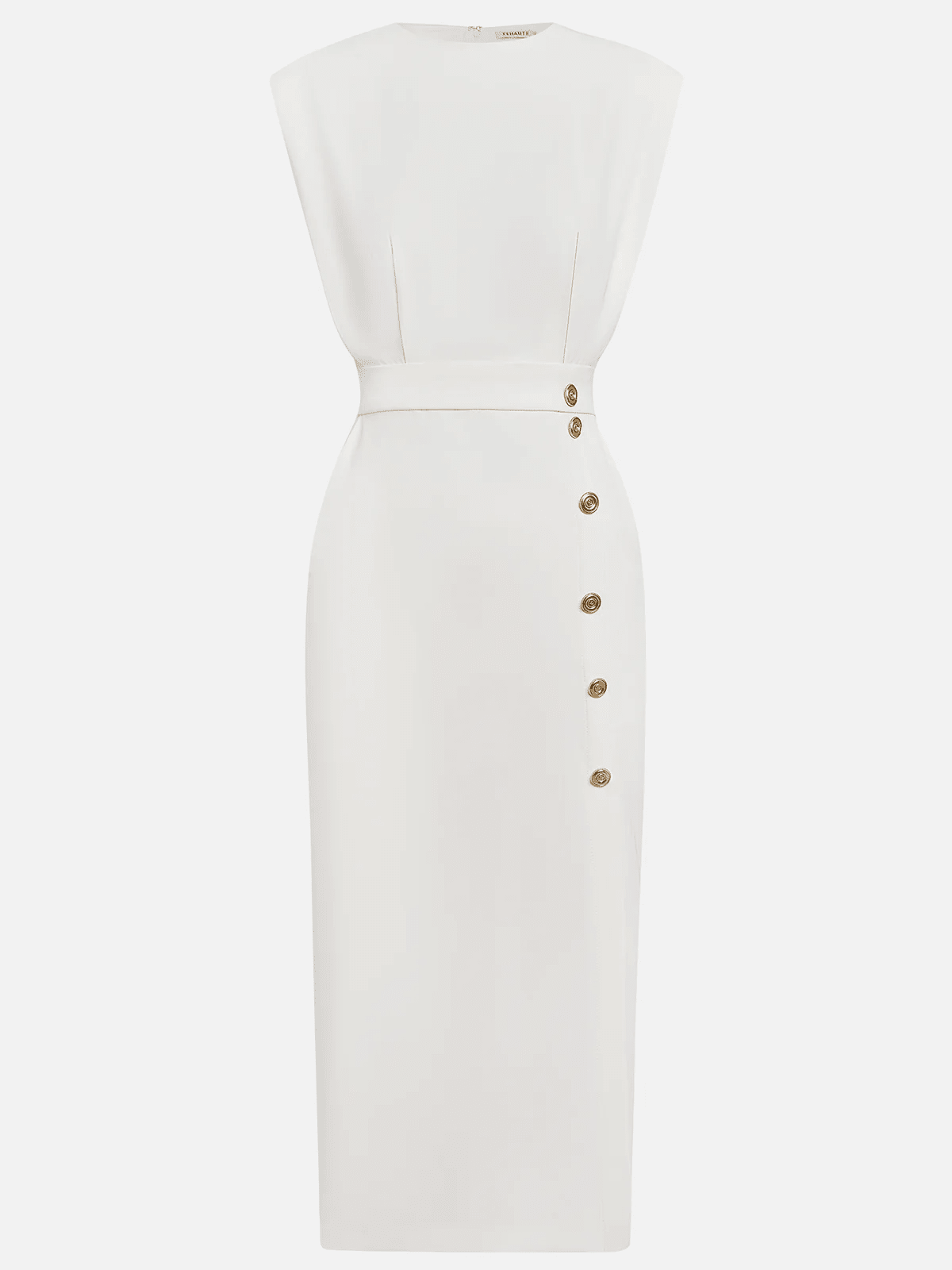 Miss | Jurk Dames Midi Relaxed - Polyester - Miss Madera MIS-984C8A