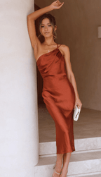 Miss | Jurk Dames Midi Slim Fit - Polyester - Miss Madera MIS-C08FEA