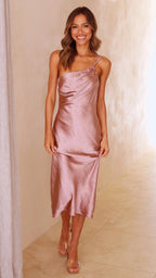 Miss | Jurk Dames Midi Slim Fit - Polyester - Miss Madera MIS-75D31B