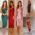 Miss | Jurk Dames Midi Slim Fit - Polyester - Miss Madera MIS-EDED1C