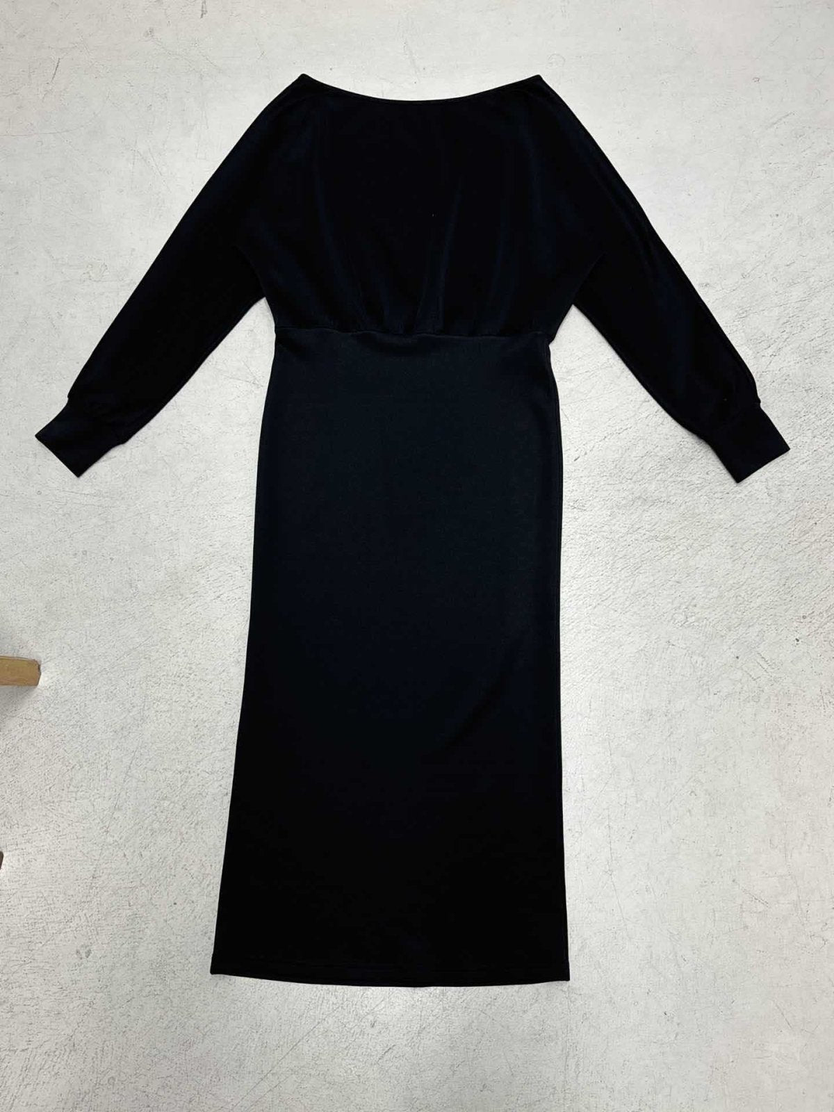 Miss | Jurk Dames Midi Vleermuismouw Getailleerd - Jersey - Miss Madera MIS-92JKKB