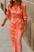 Miss | Jurk Dames Midi Zomer - Polyester - Miss Madera