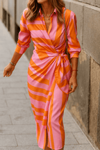 Miss | Jurk Dames Midi Zomer - Polyester - Miss Madera