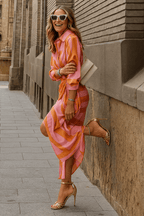 Miss | Jurk Dames Midi Zomer - Polyester - Miss Madera