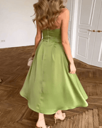 Miss | Jurk Dames Midi Zonder Bandjes - Polyester - Miss Madera MIS-430A0E