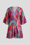 Miss | Jurk Dames Mini Casual - Crêpe Polyester - Miss Madera MIS-5E3921