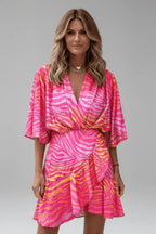 Miss | Jurk Dames Mini Casual - Crêpe Polyester - Miss Madera MIS-5E3921