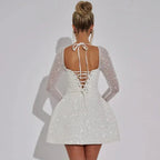 Miss | Jurk Dames Mini Elegant - Polyestermix - Miss Madera MIS-CDA9D7