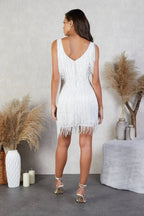 Miss | Jurk Dames Mini Feestelijk - Polyester Mix - Miss Madera MIS-27D8A1