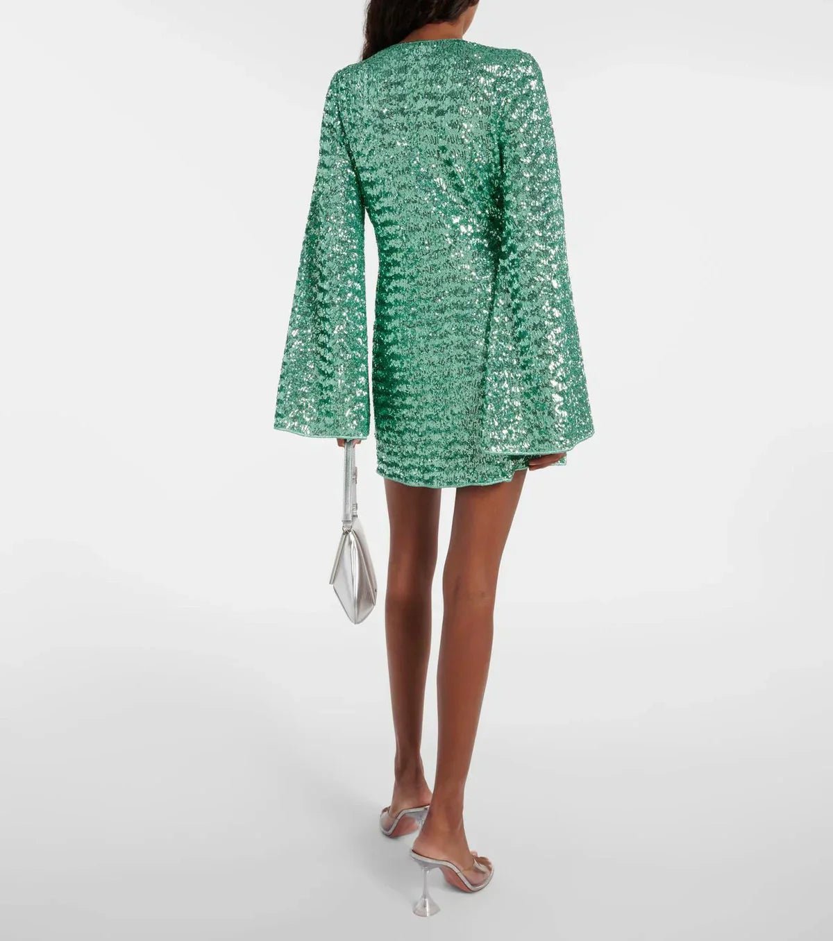 Miss | Jurk Dames Mini Glitter Avond - Polyester - Miss Madera