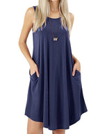Miss | Jurk Dames Mini Losse Pasvorm - Modal - Miss Madera MIS-2300OZ