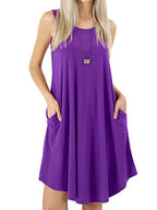 Miss | Jurk Dames Mini Losse Pasvorm - Modal - Miss Madera MIS-D8UXGD