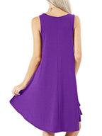 Miss | Jurk Dames Mini Losse Pasvorm - Modal - Miss Madera MIS-D8UXGD