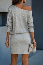 Miss | Jurk Dames Mini Off-Shoulder Feest - Pailletten - Miss Madera MIS-8N9F4O