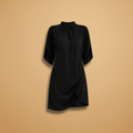 Miss | Jurk Dames Mini Shift Mock Neck - Viscose - Miss Madera MIS-IHGJVL