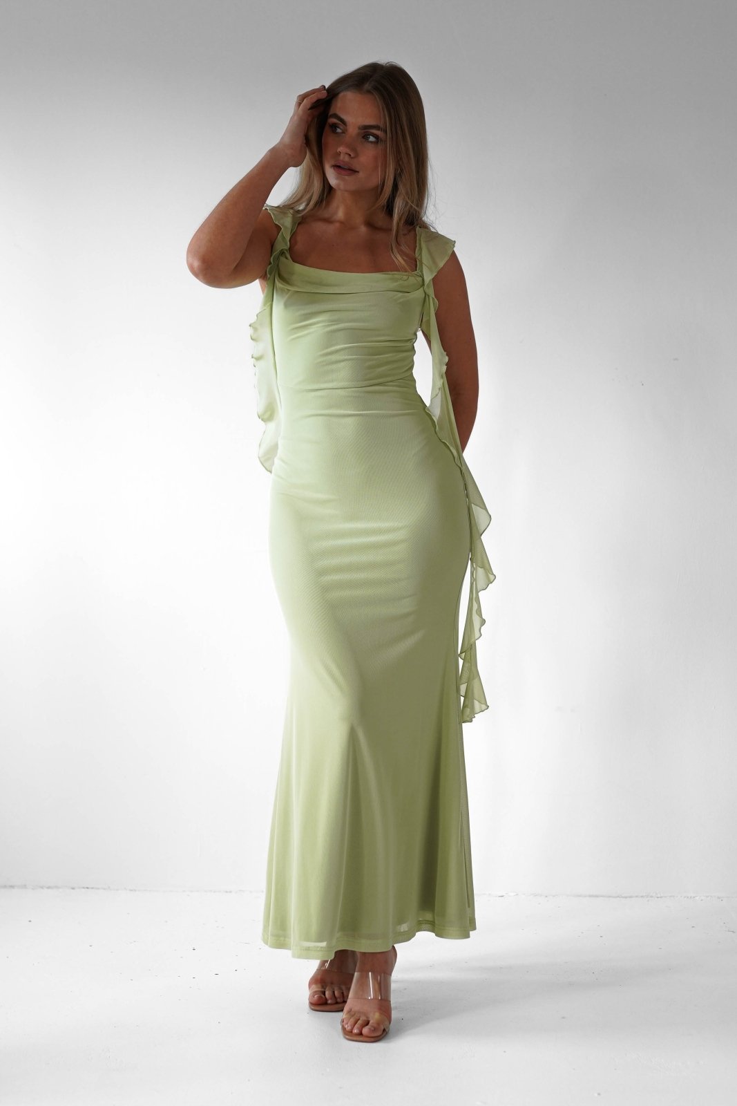 Miss | Jurk Dames Ruchés Zomer - Viscose - Miss Madera MIS-JXHOQC