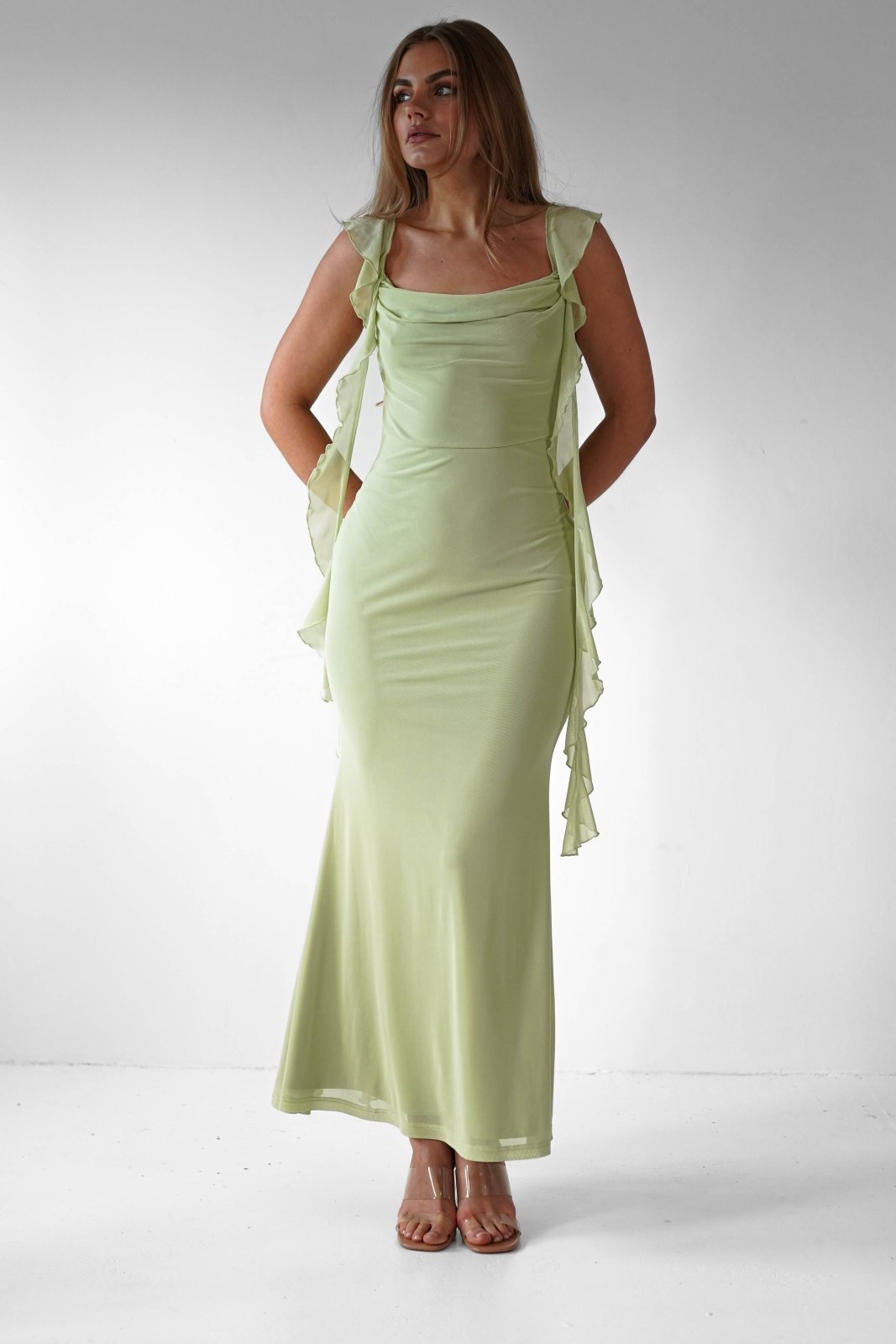 Miss | Jurk Dames Ruchés Zomer - Viscose - Miss Madera MIS-JXHOQC