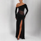 Miss | Jurk Dames Slim-fit Mesh - Polyester - Miss Madera MIS-B7E078