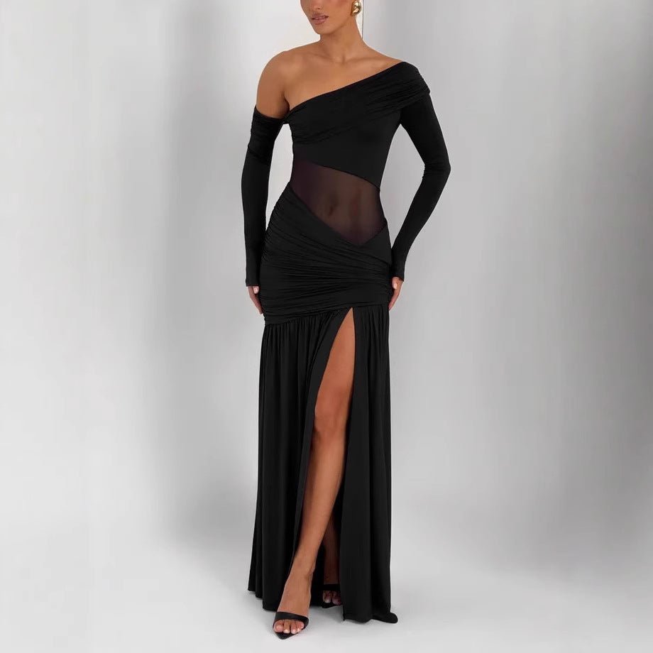 Miss | Jurk Dames Slim-fit Mesh - Polyester - Miss Madera MIS-B7E078