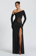 Miss | Jurk Dames Slim-fit Mesh - Polyester - Miss Madera MIS-B7E078
