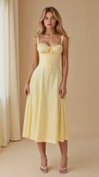 Miss | Jurk Dames Taille Fit - Viscose - Miss Madera MIS-M68WII