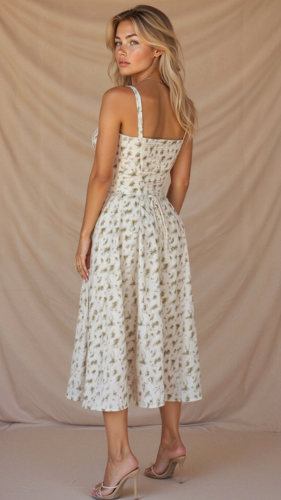 Miss | Jurk Dames Taillemodel - Viscose - Miss Madera MIS-RQQV9C