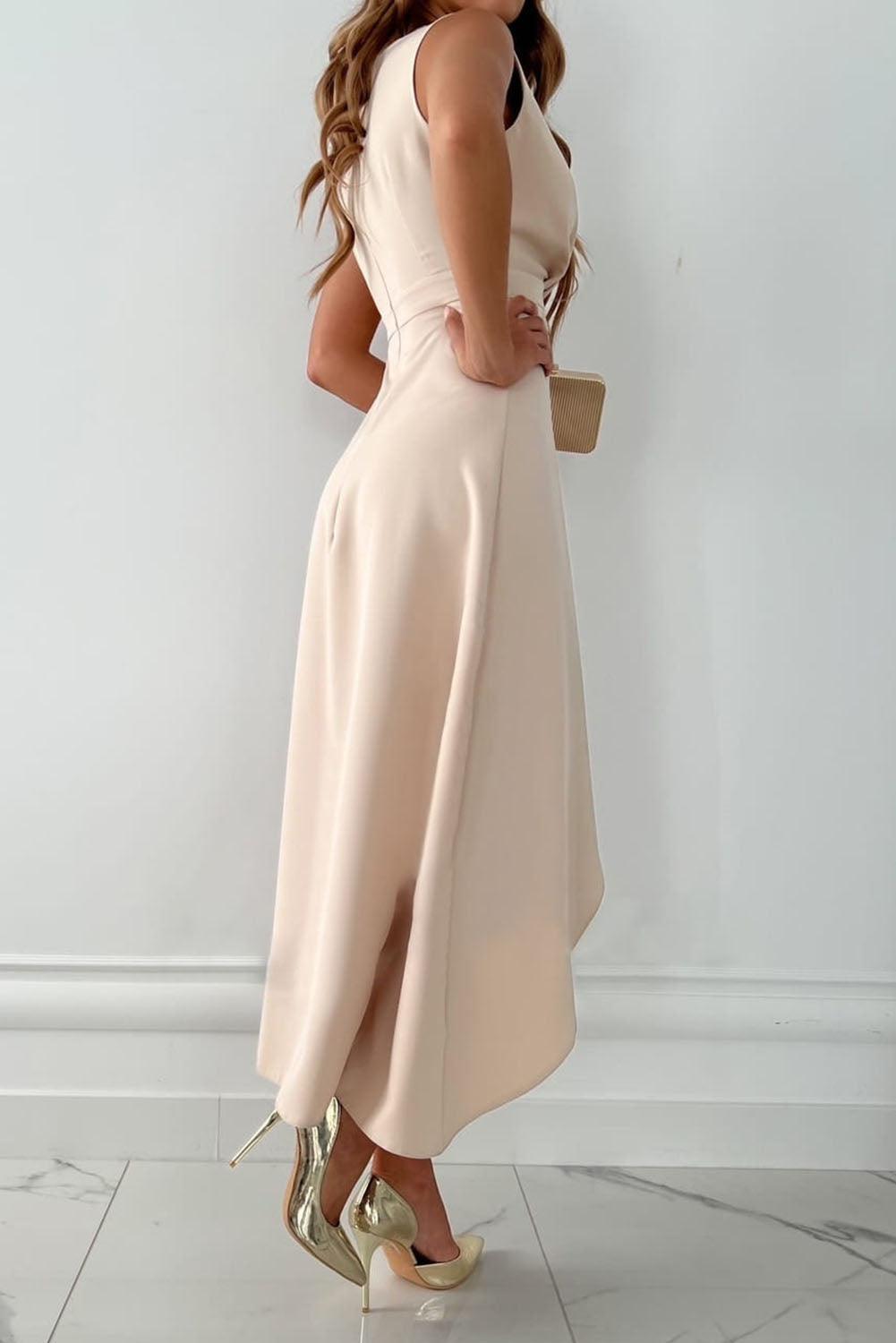Miss | Jurk Dames Wrap V-hals Elegant - Viscose - Miss Madera MIS-N0NW98