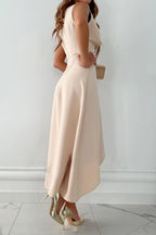 Miss | Jurk Dames Wrap V-hals Elegant - Viscose - Miss Madera MIS-N0NW98