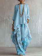 Miss | Jurk Dames Zomer Boho Bloemenprint - Viscose - Miss Madera MIS-D3F5YF