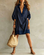 Miss | Jurk Dames Zomer Loose Fit Mini - Viscose - Miss Madera MIS-IRQMW1