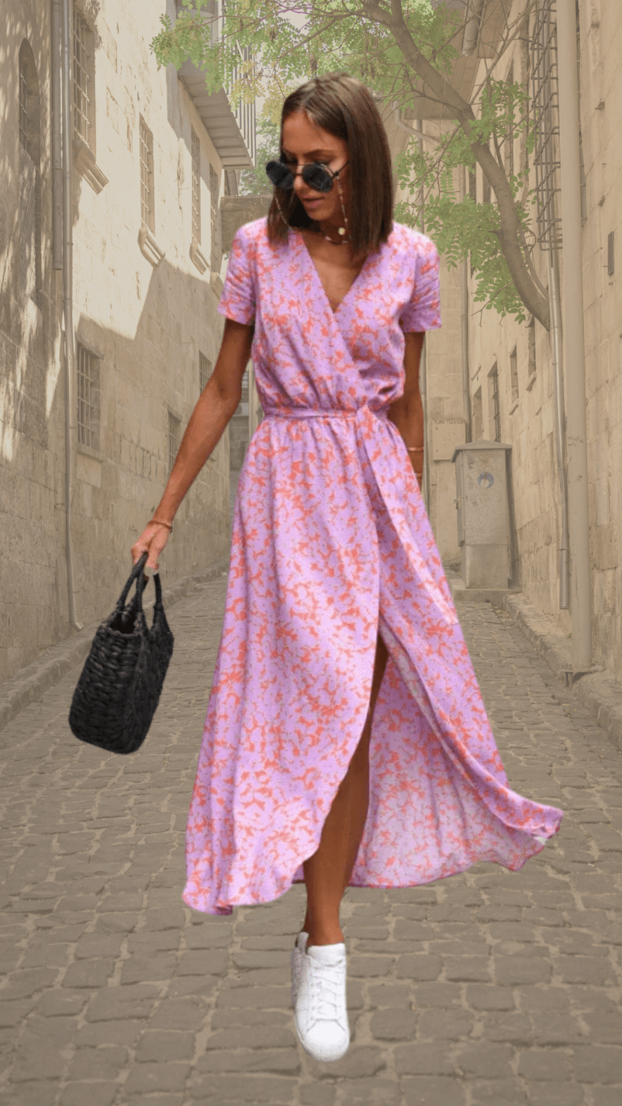 Miss | Jurk Dames Zomer Maxi Bloemenprint - Viscose - Miss Madera MIS-QIZYSF
