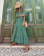 Miss | Jurk Dames Zomer Maxi Bohemian - Viscose - Miss Madera MIS-FOCPJZ