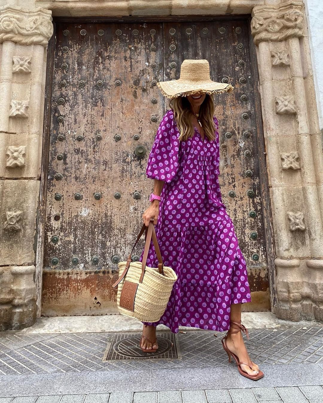 Miss | Jurk Dames Zomer Maxi Bohemian - Viscose - Miss Madera MIS-SLCPVC