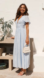Miss | Jurk Dames Zomer Maxi Boho - Viscose - Miss Madera MIS-LOSA4L