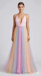 Miss | Jurk Dames Zomer Maxi Halter - Viscose - Miss Madera MIS-5W91RL
