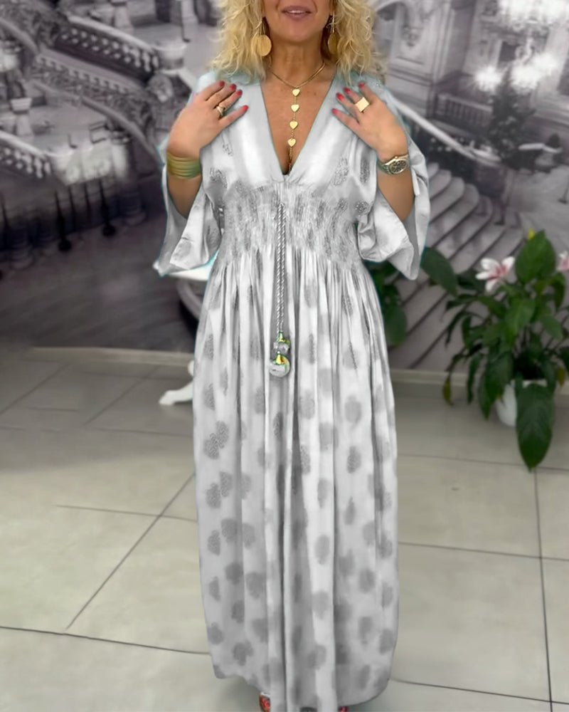Miss | Jurk Dames Zomer Maxi Kaftan - Viscose - Miss Madera MIS-VESZUU