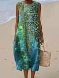 Miss | Jurk Dames Zomer Maxi Relaxed - Viscose - Miss Madera MIS-8XJ4BP