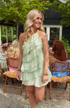Miss | Jurk Dames Zomer Mini Asymmetrisch - Polyester - Miss Madera MIS-3KFPAZ