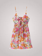Miss | Jurk Dames Zomer Mini Bloemenprint - Viscose - Miss Madera MIS-OQIE4Z