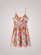 Miss | Jurk Dames Zomer Mini Bloemenprint - Viscose - Miss Madera MIS-OQIE4Z