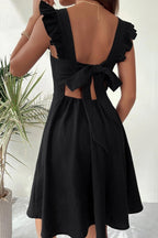 Miss | Jurk Dames Zomer Mini Vierkante Hals - Polyester - Miss Madera MIS-Y1E5OQ