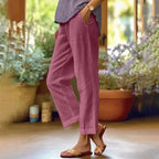 Miss | Jurk Dames Zomer Relaxed Fit - Linnen - Miss Madera MIS-8C73V4
