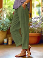Miss | Jurk Dames Zomer Relaxed Fit - Linnen - Miss Madera MIS-CY76CK