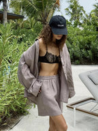 Miss | Jurk Dames Zomer Relaxed - Viscose - Miss Madera MIS-CAFGJS
